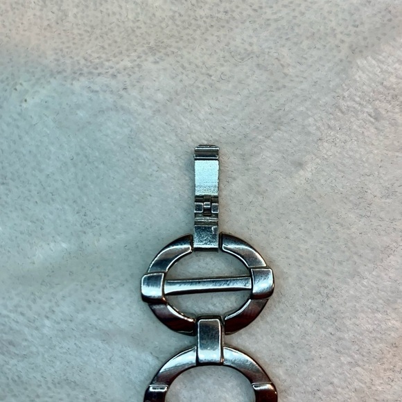 Pedre Vintage Watch Silver-tone Link Design Stainless Steel Back Classic! New - Picture 10 of 12